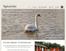 Tablet Screenshot of fagelcentralen.se